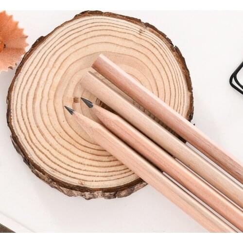 DL Color of six angle HB students 2B learning log pencil sketch pencil adult office stationery Stationery office supplies for