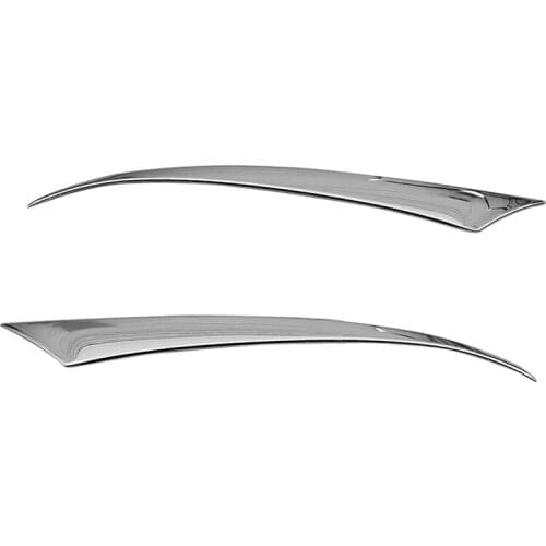 For Mazda CX-3 CX3 2016-2019 Front Headlight Eyelid Cover Headlight Trims Decorative Interior Mouldings Accessories