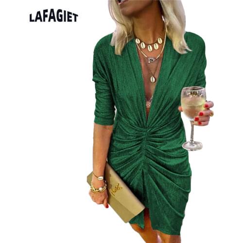 LAFAGIET Summer Dresses With Sleeves