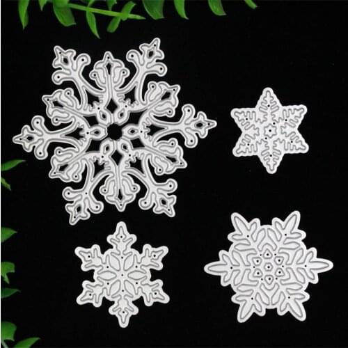 Snowflake Metal Cutting Dies Stencil for DIY Scrapbooking Album Embossing Paper Cards Deco Crafts Die Cuts