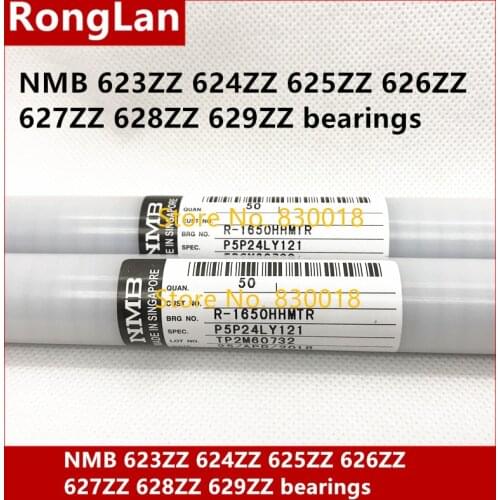 [SA]Wire bearings imported Japanese NMB 623ZZ 624ZZ 625ZZ 626ZZ 627ZZ 628ZZ 629ZZ miniature bearings--50pcs/lot