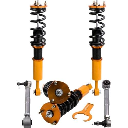 Coilovers Shock Spring Suspension + Control Arms For Lexus IS300 IS200 1999-2004 Coil Struts Shock Height Adjustable