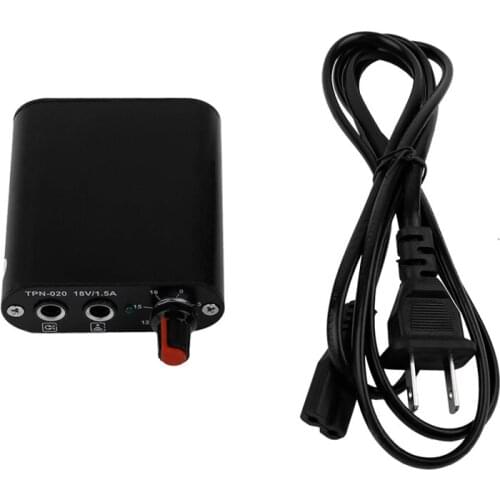 1pc Universal Mini Professional Motor Power Supply Supply for Rotary Tattoo Machine Gun Tool 2017 Voltage setting Ideal Choice