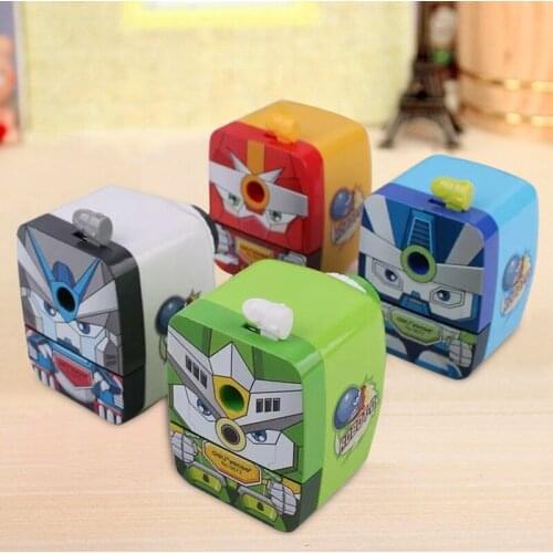 0672 hand pencil sharpener fashion cartoon pencil student pen sharpener
