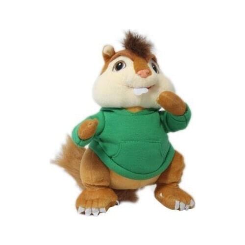 25/35cm plush Alvin And The Chipmunks Lucky doll cute cool toy good quality Pillow Christmas Halloween gift for kid