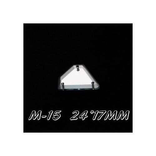 50pcs 24*17cm sew on mirror piece ,Fashion DIY cloth garment decoration accessory