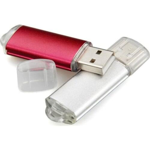 50pcs/lot Usb Flash Drive Metal Waterproof Pen Drive 2.0 Pendrive 4GB 8GB 16GB 32GB 64GB Flash Memory Card Free engrave Logo