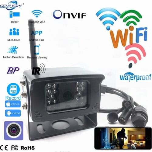 720P 960P 1080P 3MP 5MP Night Vision Wireless Network Camera Infrared Waterproof Bus Security IP WIFI Camera SD CARD Slot