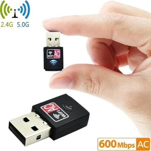 AC600M dual-band USB wireless network card 5G mini 2.4G external wifi receiving adapter RTL8811CU