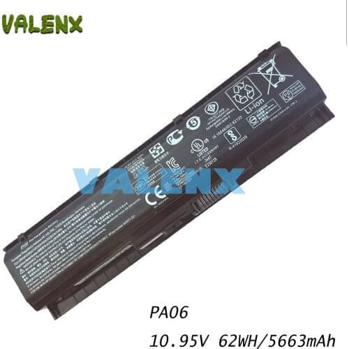 10.95V 62wh PA06 PA06062 HSTNN-DB7K Laptop Battery For HP Omen 17 17-w 17-ab200 17t-ab00 Series Notebook 849571-221 849571-251