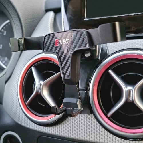 Car phone holder for Mercedes-Benz B class W246 W242 B180 B200 B250 air vent clamp 360 Degree Rotation Wireless charging Bracket