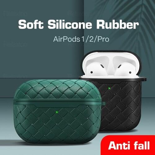 Breathable Leather Case for Apple Airpods Pro 3 Bluetooth Wireless Earphone Soft TPU Cover For Air pods 1 2 3 Charging Box Bags
