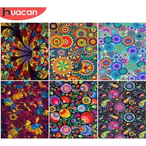 HUACAN DIY Pictures By Number Flowers Kits Painting By Numbers Drawing On Canvas Hand Painted Paintings Home Decoration
