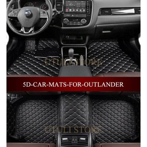 Leather Car floor mats for Ford-Mustang 2011-2017 3D custom fit car styling all weather carpet floor liners foot mats