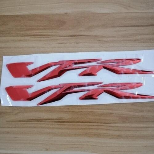 Motorcycle 3D Raised VFR Stickers For Honda VFR 400 800 1200 Motorbike Fairing Body Side Decorative Decals Emblem Badge