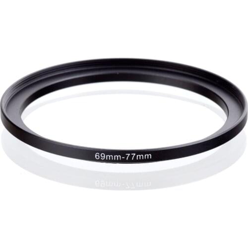 Original RISE(UK) 69mm-77mm 69-77mm 69 to 77 Step Up Ring Filter Adapter black