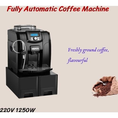 Full-automatic Coffee Machine Commercial Espresso Coffee Maker Frothing Grinding All in One Coffee Machine ME-815