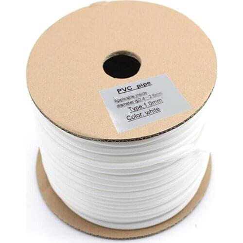 PVC Tube 0.75 Square Inner Diameter 2.2mm White Sleeve For electronic lettering machine s700e,s650,mk2500,mk1500,lm-390a,lm-550a