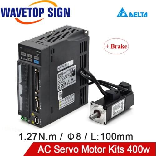 Delta Servo Set 400W Driver ASD-B2-0421-B+ECMA-C20604SS Motor