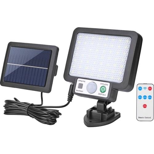 LED Split Solar Wall Light Outdoors Waterproof Motion Sensor Induction Street Security Solar Lamp for Garden Decoration Lighting