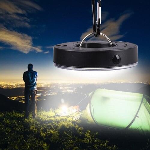 Tourist Lantern LED Camping Light 18650 Lamp Portable 3 Modes COB Clip Lights With Hook Camping Lamp Tent Emergency Lamps