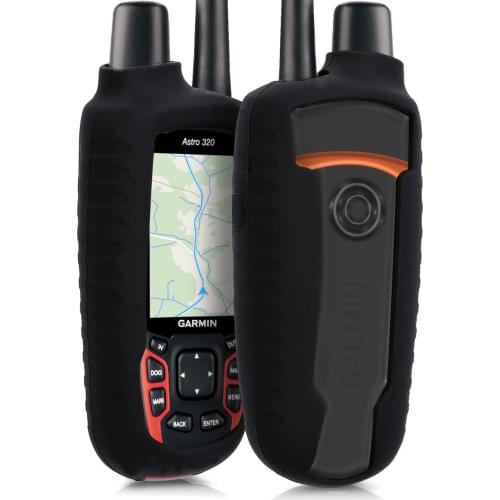 Protect Silicon Case Skin + Screen Protector Shield Film for Handheld GPS Garmin Astro 430 320 220 900 Alpha 50 Accessories