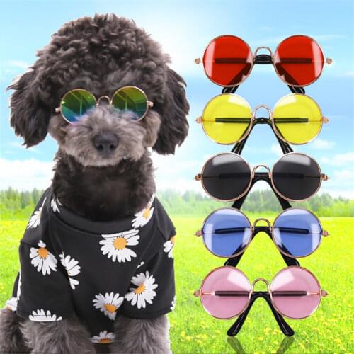 1PC Lovely Pet Cat Glasses Dog Glasses Pet Products for Little Dog Cat Eye-wear Protection Dog Sunglasses Photos Pet Accessoires