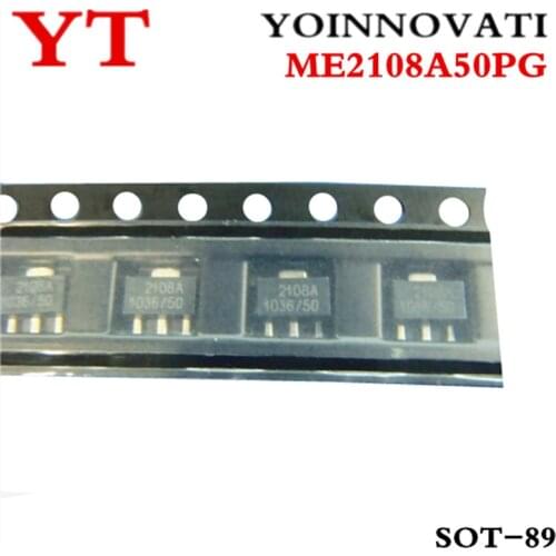 250pcs/lot ME2108A50PG ME2108A 2108A SOT-89