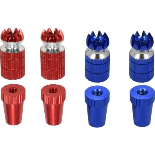 3D M3 3mm CNC Aluminum Gimbal Stick Ends Transmitter Stick Anti-slipping Cap for FrSky Taranis Q X7 and X9D Plus