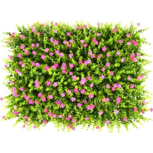 40x60cm Colorful DIY Artificial grass decorative eucalyptus plants flowers for home hotel garden decorative grass mat