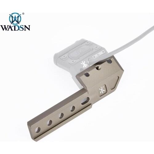 WADSN UNITY FUSION LightWing Adapter Modlite ModButton Surefire Tactical flashlight M600 M300 Mount Picatinny rail Airsoft Gun