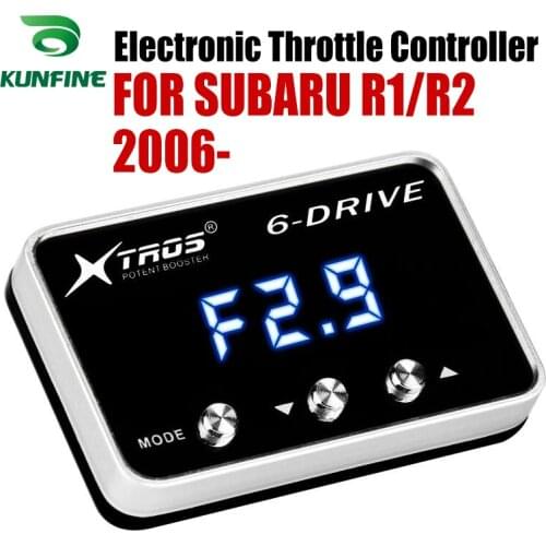 Car Electronic Throttle Controller Racing Accelerator Potent Booster For SUBARU R1/R2 2006-2019 PETROL Tuning Parts Accessory