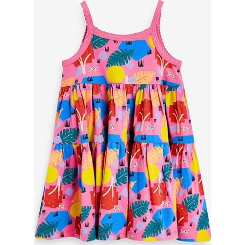 Bambino New Year 2021 Summer Dress 2-9 Years Baby Girl Dress Childrens Clothing Costumes for Kids Girls Fancy Dress of Child