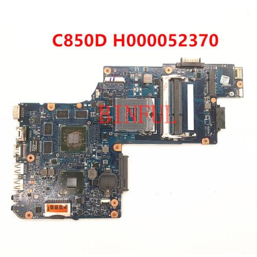 Free shipping for C850D L850D Laptop motherboard H000052370 HM76 HD7670M DDR3 100% full Tested
