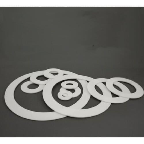 DN15 15x45mm 2/4/6 Points High Temperature Resistant FEP Flange Gasket-3/5Piece