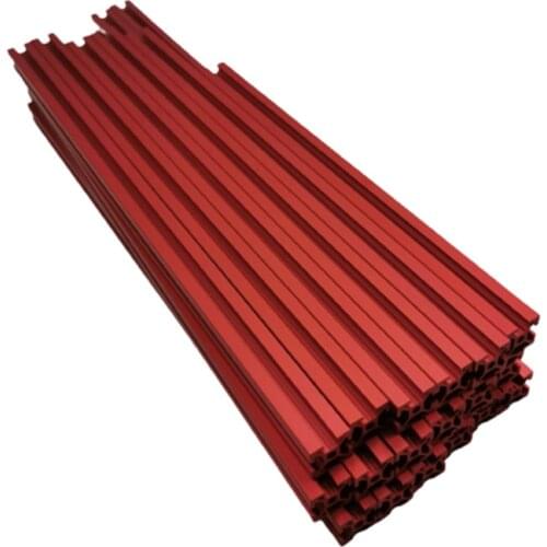 Funssor VORON 2.4 3d Printer Misumi HFSB5-2020 extrusion Frame Kit red anodized Blind Joints VORON 2.4 VORON EXTRUSIONS