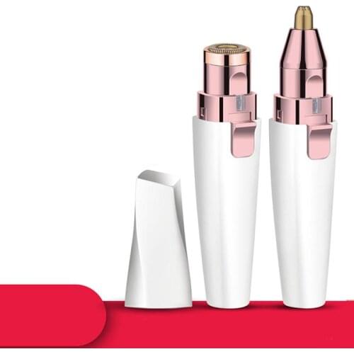 Electric Eyebrow Trimmer Women Shaver Painless Eye Brow Epilator Facial Hair Removal Device Eyebrow Razor Portable Trimmer Pen