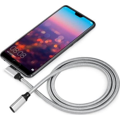 10Gbps Gen2 Type-C USB 3.1 Male to USB-C Female Extension Data 100W Charging Cable Extender Cord Reversible Design 0.2m -3m