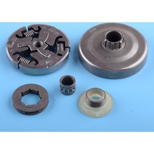 3/8"-7 Clutch Drum Rim Sprocket Kit Fit for Husqvarna 355 357XP 357 359 EPA Chainsaw 537103401 503934871 587691701