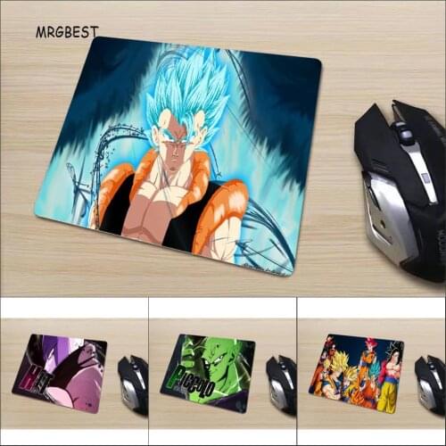 Anime Mouse Pad Small Size 22x18,25x20,29x25CM In Stock Goku Pads Computer PC Game Accessories Desk Mat For Gamer