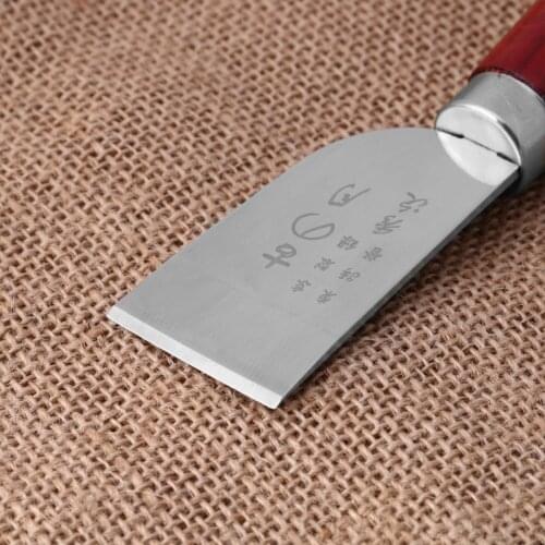 Leather Craft Skiving Sharp Handle Knife Leathercraft Handwork DIY Tool New