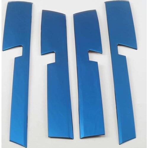 For Toyota LAND CRUISER PRADO LC150 FJ150 Inner Door Trims Armrest Panel Cover Stainless Steel Car-Styling Accessories 2018 2019