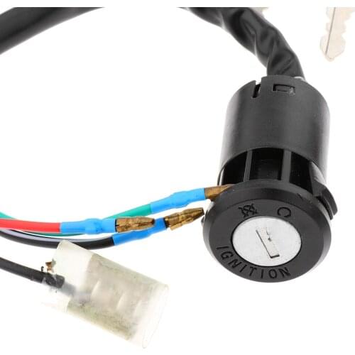 Motorcycle Ignition Switch Lock Set Oil Tank Cover for CG125 ZJ125 ATV