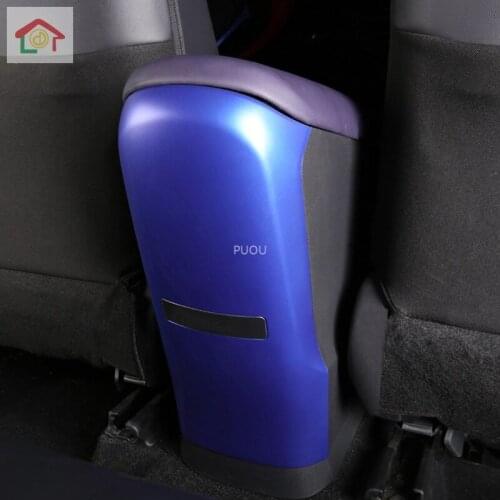 Color My Life Rear Back Upside Air Condition Outlet Vent Cover for Toyota C-HR CHR 2016 - 2020 Car Armrest Storage Seat Trim