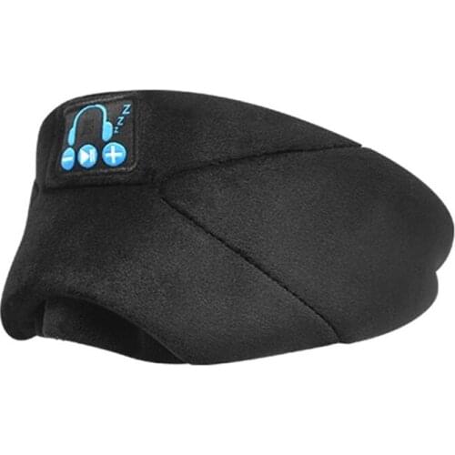 New Bluetooth 5.0 Eye Mask Headphones Eyewear Novel Headset Stereo Earphone Sleep Breathable Comfort Washable Wireless Headsete