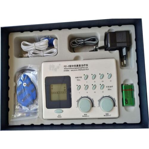 Low And Medium Frequency Acupuncture therapy device FZ-1. FZ-3 Lcd cervical spine health care massage relaxant Russian langauge