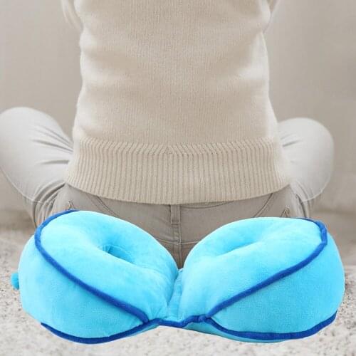 LEEPEE Auto Seat Cushion Hip Lift Seat Cushions Dual Comfort Cushion Car Interior Accessory Soft Memory Foam Car Seat Cover