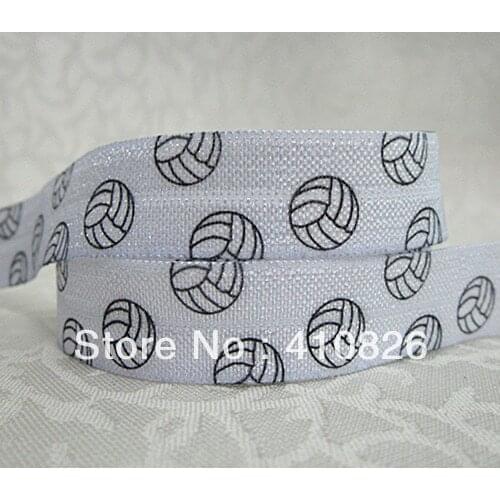 Q&N ribbon wholesale/OEM 5/8inch 16mm 89095 princess character Fold Over Elastic FOE 50yds/roll free shipping