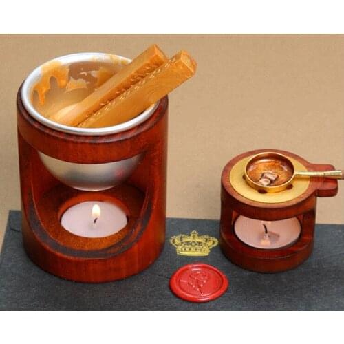 Vintage Melting pot for Sealing Wax Retro Seal Stamp Sealing wax special tools