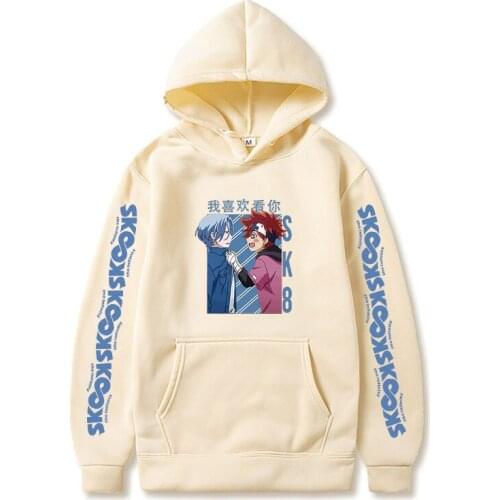 Janpanese Anime SK8 The Infinity reki miya Hoodie men Kpop Sweatshirts Kawaii streetwear graphic Skateboard Boys 2021 Tops